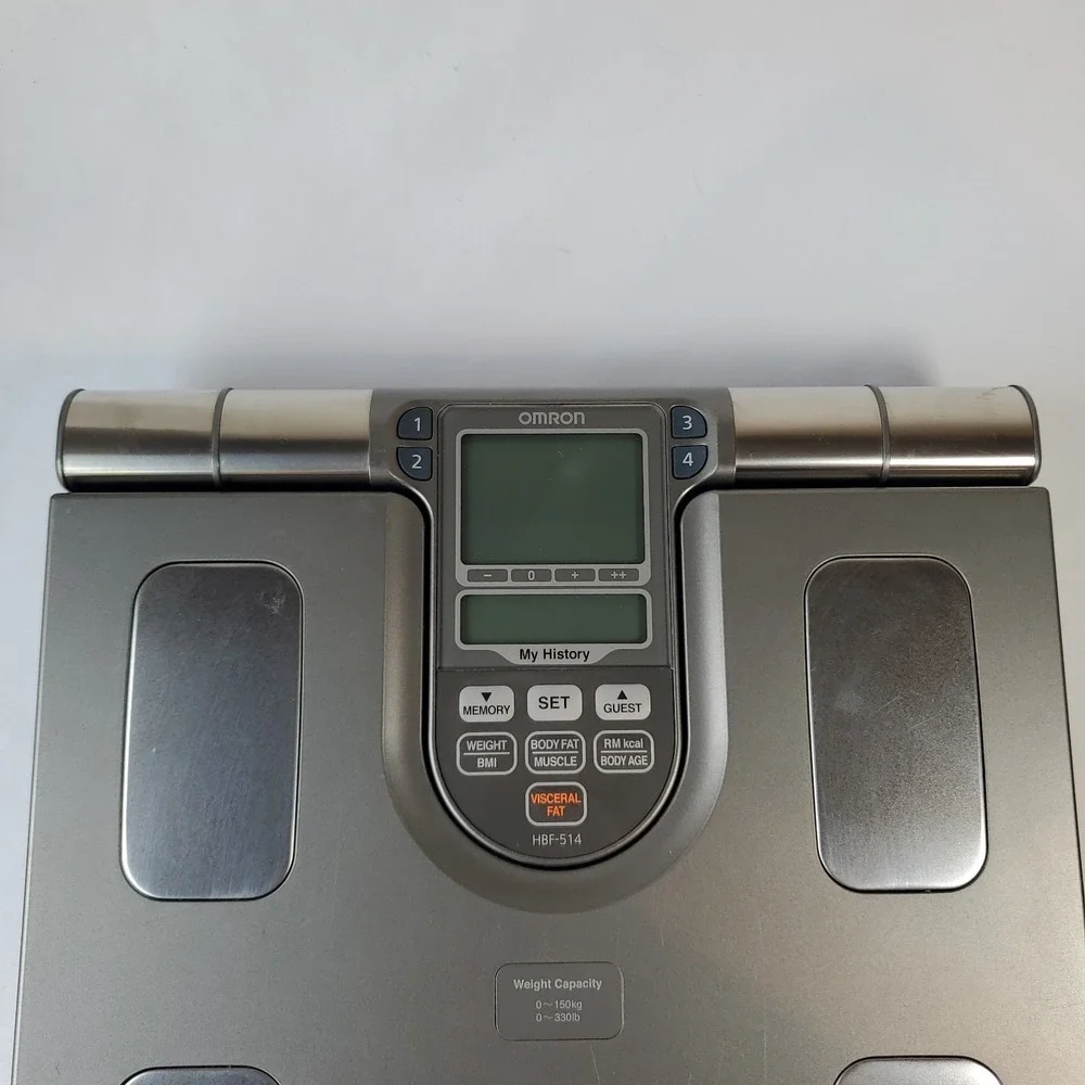 Omron HBF-514 Full Body Composition Sensing Monitor and & Scale WORKING